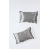 Set Por 2 Fundas De Almohada En Satén 70x50 