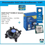 Processador Intel I5 4690 Gráficos Hd Intel® 4600 + Cooler