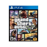 Grand Theft Auto V Standard Edition Rockstar Games Ps4  Físico