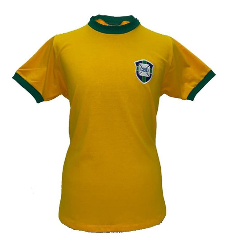 Camiseta Seleção Brasileira 1970 Retro Athleta