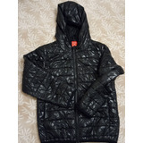 Campera Inflable Grisino Talle 11/12 Negra