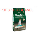 Kit 3 Kg Ração A Granel Golden Seleção Natural Mini Adulto