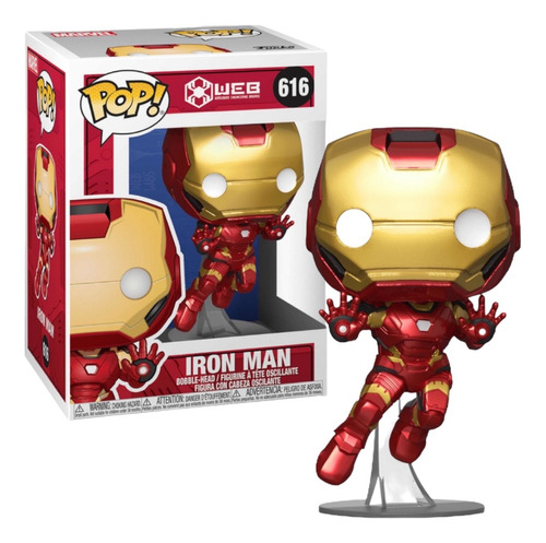 Funko Pop Iron Man #616 Disneyland Avengers Campus Exclusive