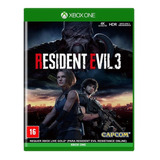 Jogo Midia Fisica Resident Evil 3 Remake Para Xbox One