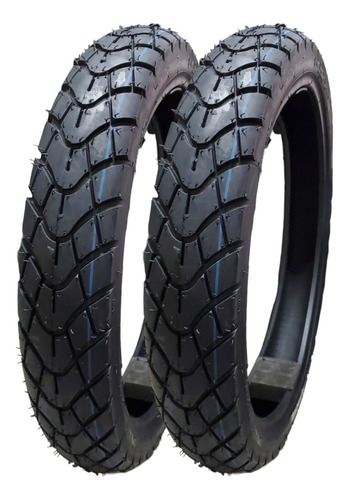 Llanta 300-17 + 275-17 Power Tire Tt Italika At110 Dt110 