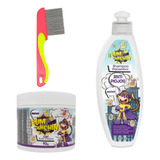 Shampoo Antipiojos Pum Bichin+gel+cepillo Metálico Liendrera