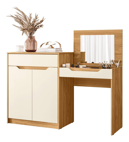 Mueble Tocador Para Niñas Trend Roble