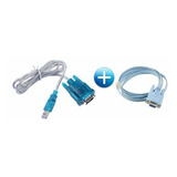 Kit Cabo Console Db9 X Rj45+cabo Serial Rs232 Db9 X Usb 30un