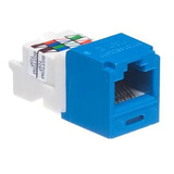 Conector Fêmea Keystone Panduit Cat6 Tx6 Plus Azul Cj688tpbu