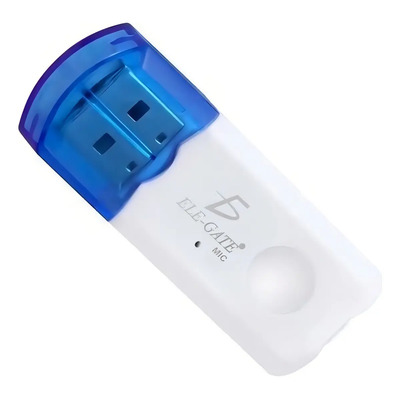 Receptor Usb Bluetooth Transmisor Musica Streaming Bocina Maxima Compatibilidad Color Blanco Ele-Gate | MercadoLibre