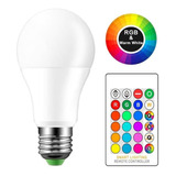 Lámpara Led G 15w 16 Colores Rgb Control 24 Funciones Sto01