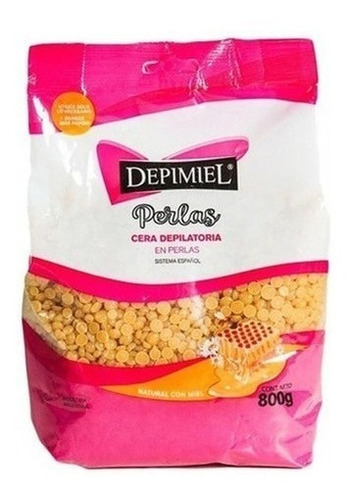 Cera Depilatoria Perlas Miel Depimiel Sistema Español 800g