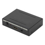 Extractor De Audio Hdmi A Hdmi Spdif Óptico Para Rca L/r