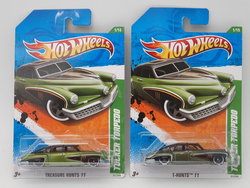 2 Hot Wheels Tucker Torpedo Super Treasure Y T Hunt 2011