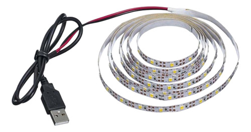 Dc5v 2835smd Tira De Luz Led Rgb 1m 2m 3m 4m 5m 2700k 1m