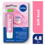 Nivea Protector Labial Hidratante Soft Rose 4,8gr