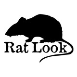 2 Adesivos Ratlook Rat Look Volks Fusca Kombi Carro Antigo