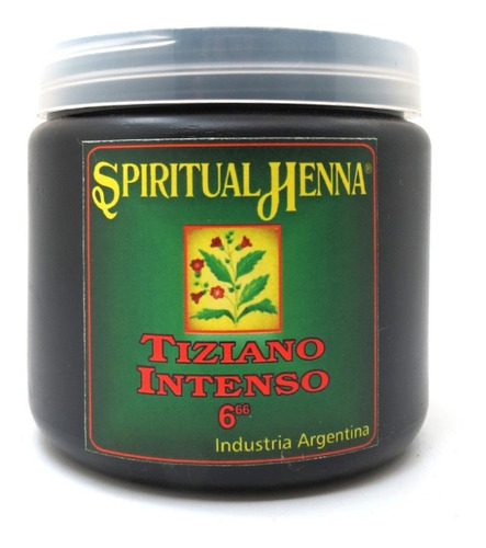 Henna X 80 Gr - Spiritual Henna (6.66 - Tiziano Intenso)