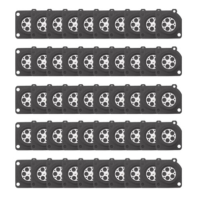 50 Piezas De Diafragma De Carburador A015006 Para Zama C1-m2