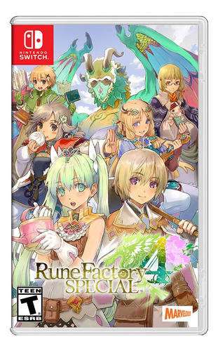 Juego Rune Factory 4 Nintendo Switch Fisico Nuevo