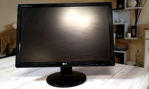 Monitor LG Modelo W2242s Negro 22   Perfecto Ver Detallele