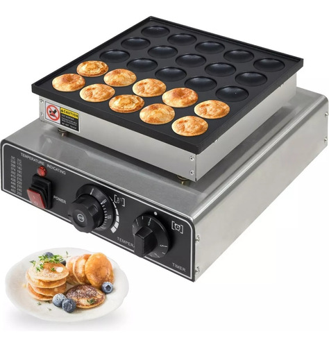 Maquina Industrial 25 Mini Hot Cakes Electrica Comercial 