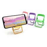 Soporte Para Teléfono Celular Con Forma De Mini Silla, Portá