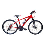 Bicicleta Mtb R24 Aluminio 18 Vel Shimano Suspension