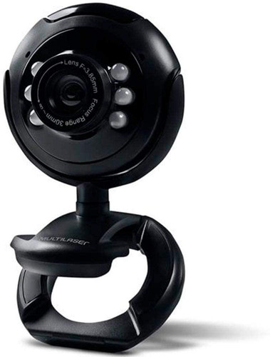 Webcam Plug E Play 16mp Night Vision Multilaser Wc045