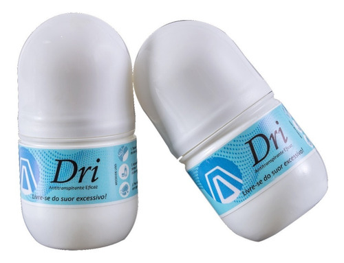 Kit Com 2 Dri Antitranspirante Eficaz Resolva A Hiperidrose