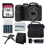 Cámara Digital Kodak Pixpro Az255 Accesorios Completos