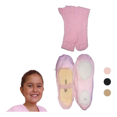 Sapatilha De Ballet Ovinho Infantil Adulto Meia Ponta, K2