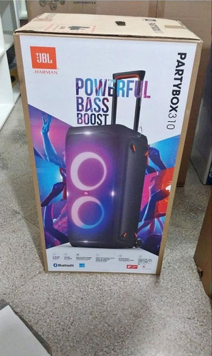 Parlante Jbl Partybox 310 Con Bluetooth Black 100v/240v