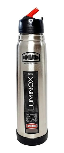 Termo Acero Inoxidable 1 Litro Lumilagro Luminox Pico Matero