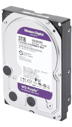 Disco Duro Purple De 3tb / 3 Años De Garantía 