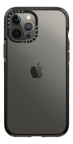 Funda Casetify Para iPhone 12 Pro Max Matte Black