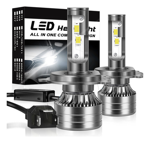 Kit Faros Luz Led H4 14000lm Para Hyundai Haz Alta/baja