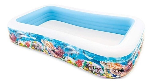 Piscina Inflable Familiar Intex De 305x183x56 Grande Animada