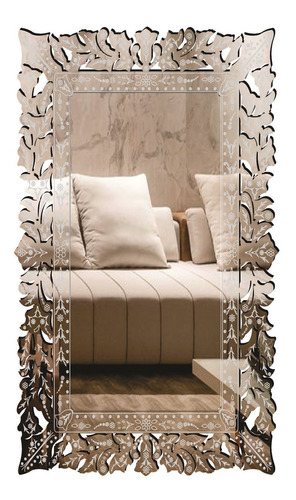Espelho Decorativo Veneziano Provençal 80x140 38125
