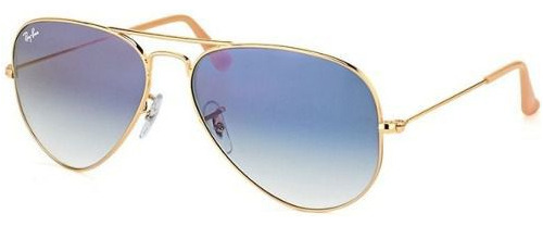 Óculos Solar Ray-ban Rb3025l 001/3f  62-14  Aviador Dourado