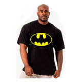 Polera Manga Corta Hombre Batman Tradicional Xxl