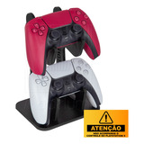 Suporte Para Controle Playstation 5 Mdf 6mm Preto Ps5 Play5