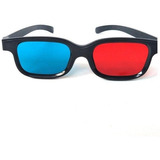 Óculos 3d Anaglifo Vermelho E Azul Full Frame