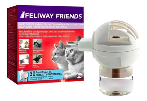 Feliway Friends Difusor + Refil - 48ml Ceva