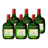 Pack Whisky Buchanans Deluxe 12 Años 750ml X6 Unidades.