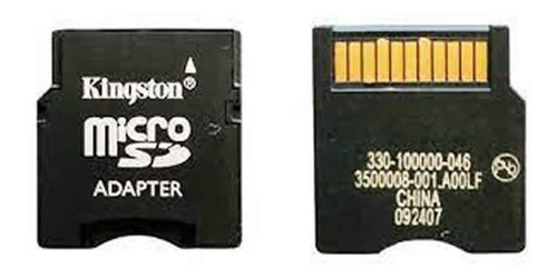 Adaptador De Memoria Kingston Sandisk Micro Sd A Mini Sd