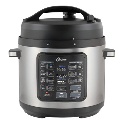 Multiolla Turbo Oster 5.7 Lt 14 Funciones Ckstpcect57df Color Gris Frecuencia 50 Hz | Meses sin interés