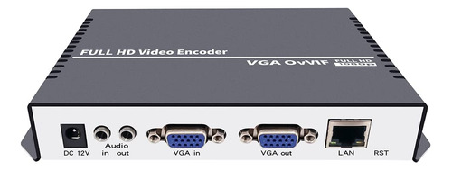 Iseevy H.264 Vga Video Codificador Vga A Ip Stream Para Ipt.