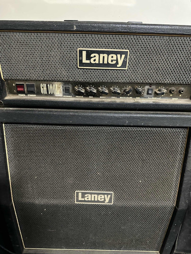 Amplificador Valvulado Laney Gh100l + Caixa 4x12 Laney