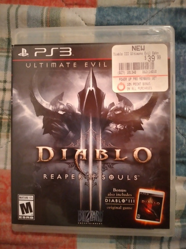 Diablo 3 Reaper Souls - Ps3 